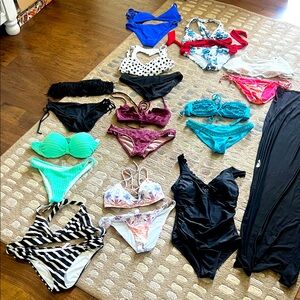 Huge bundle of swimwear !! Size S and M